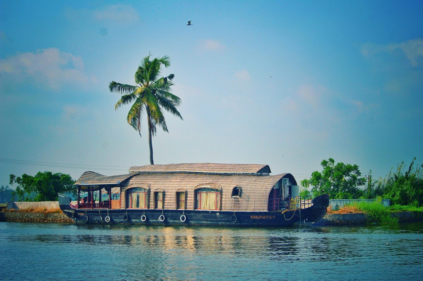 House boat in kerala backwaters